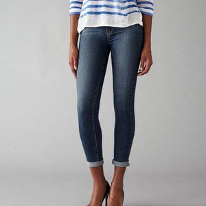 PAIGE | Hoxton Crop Rollup Jean
